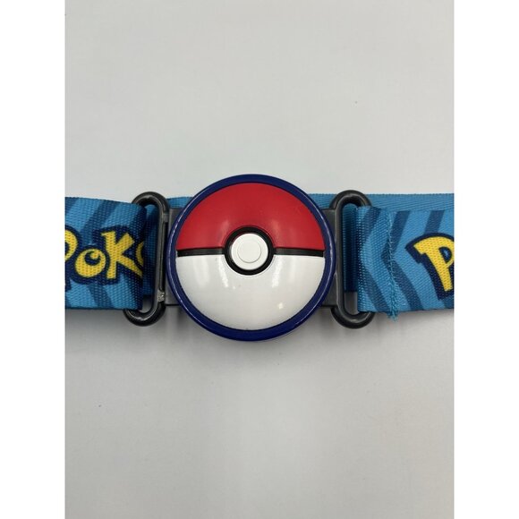 Pokemon Clip N Go Belt (Blue) 2018 TOMY Toys Adjustable Strap NICE BELT SEE ALL - Picture 5 of 16
